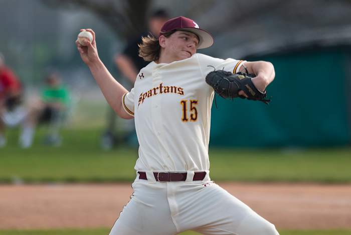CBC Christian Brothers College at De Smet Missouri baseball April 4 2023 Paul Halfacre 20250